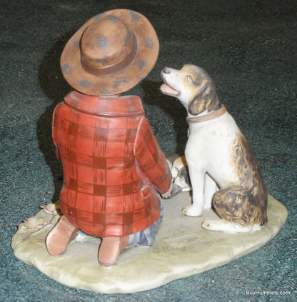 Gorham "Pride Of Parenthood" Norman Rockwell “A Boy and His Dog” Figurine Four Seasons Fall
