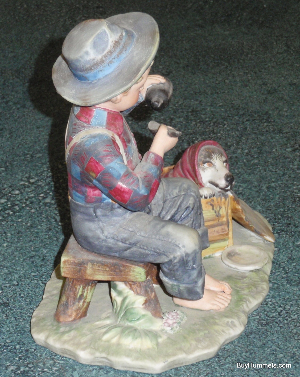 Gorham Norman Rockwell "Mysterious Malady" Four Seasons Boy With Dog Summer Edition With Original Box