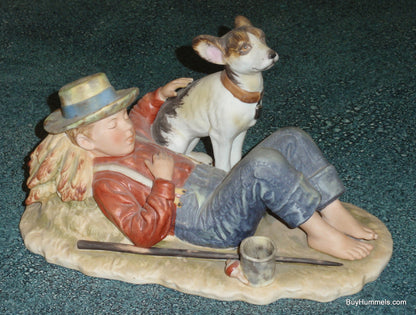 Norman Rockwell “A Boy and His Dog” Figurine Four Seasons Spring