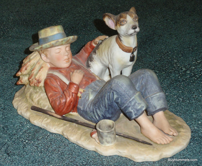 Norman Rockwell “A Boy and His Dog” Figurine Four Seasons Spring