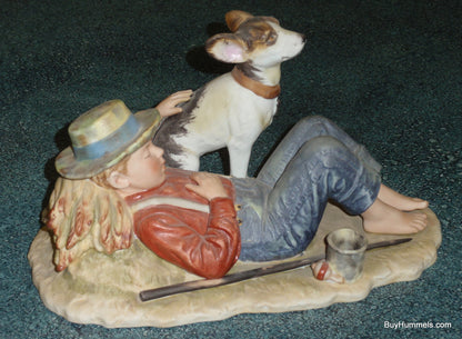 Norman Rockwell “A Boy and His Dog” Figurine Four Seasons Spring