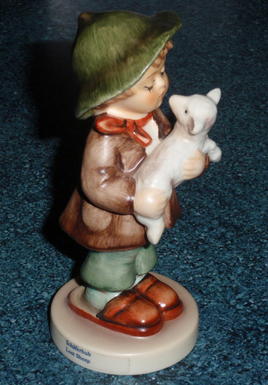 Goebel Hummel 68 2/0 Lost Sheep Boy Carrying Lamb Figurine