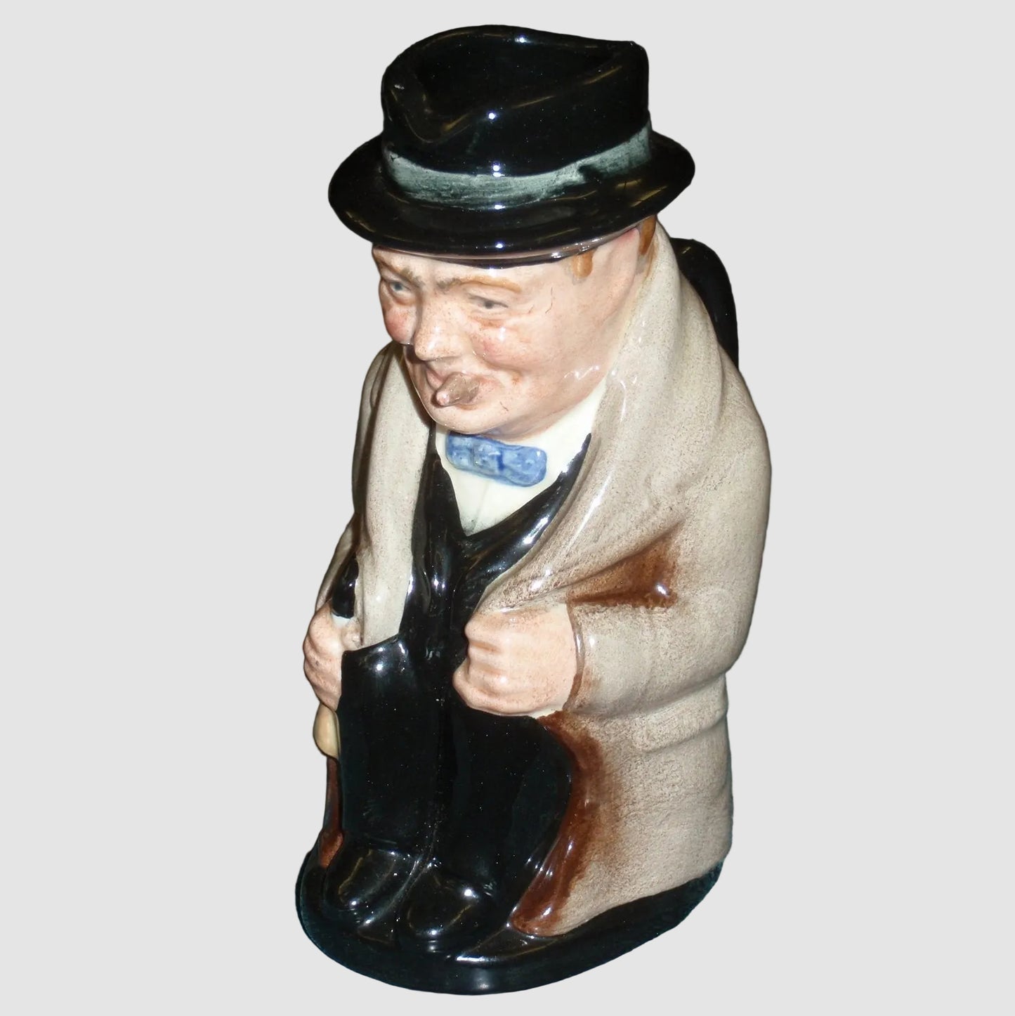 "Winston Churchill" Royal Doulton Character Toby Jug D6172 - Medium (5.5")