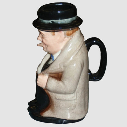 "Winston Churchill" Royal Doulton Character Toby Jug D6172 - Medium (5.5")