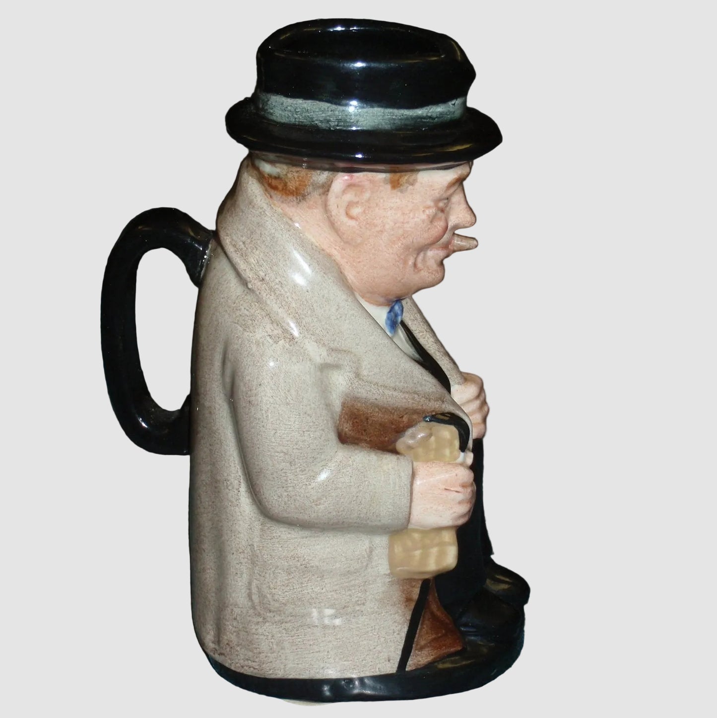 "Winston Churchill" Royal Doulton Character Toby Jug D6172 - Medium (5.5")