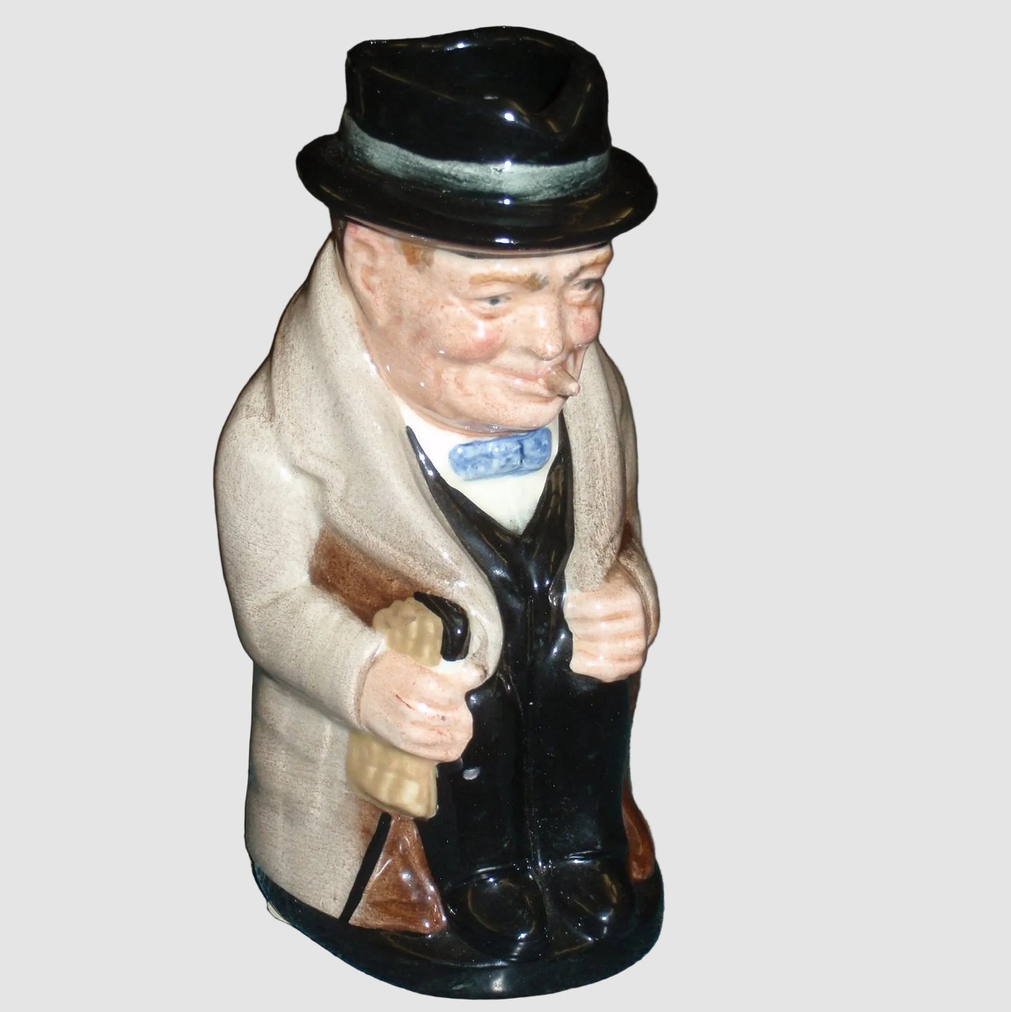 "Winston Churchill" Royal Doulton Character Toby Jug D6172 - Medium (5.5")