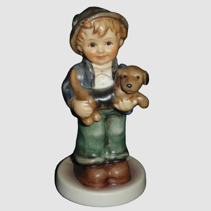 "Puppy Pal" Goebel Hummel Figurine #2229 - Animal Friends TMK-8 (3.25")