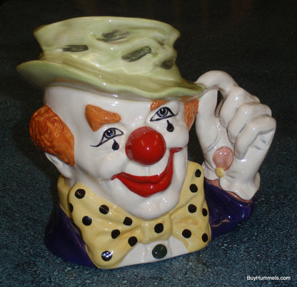 "The Clown" Royal Doulton Character Toby Jug Model #D6834