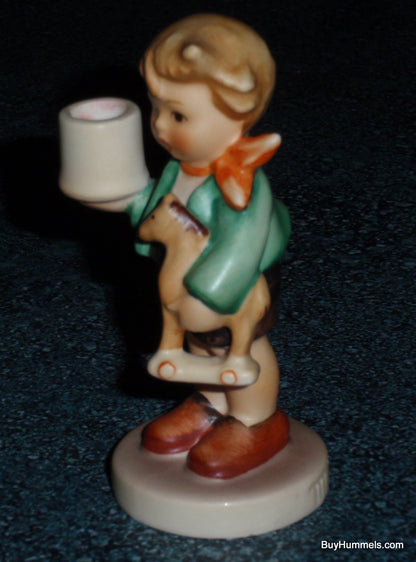 Boy With Horse #117 Goebel Hummel Candle Holder - Cute Collectible Gift!