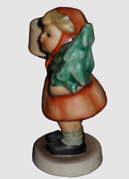 "Girl With Fir Tree" Advent Candleholder Goebel Hummel Figurine #116 (3.5")