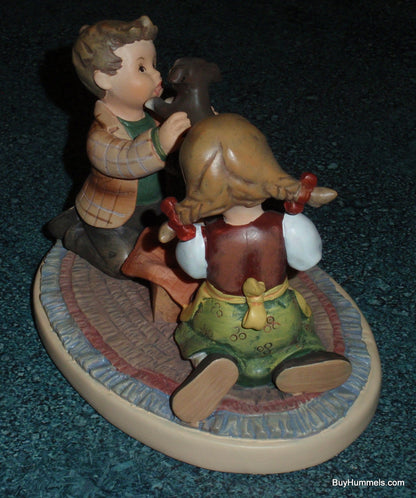 Hummel Danbury Mint Figurine "Puppy Surprise" - Adorable Gift!