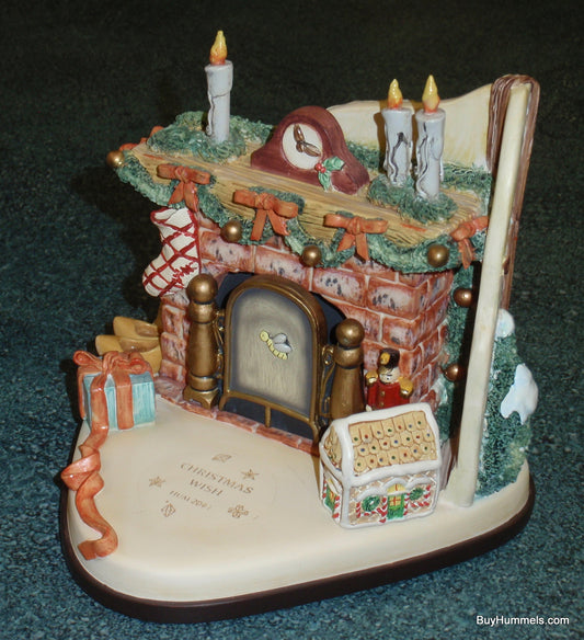 "Christmas Wish" Limited Goebel Hummel Musikfest Collection #1017-D Music Box!