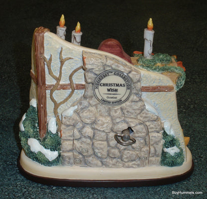 "Christmas Wish" Limited Goebel Hummel Musikfest Collection #1017-D Music Box!