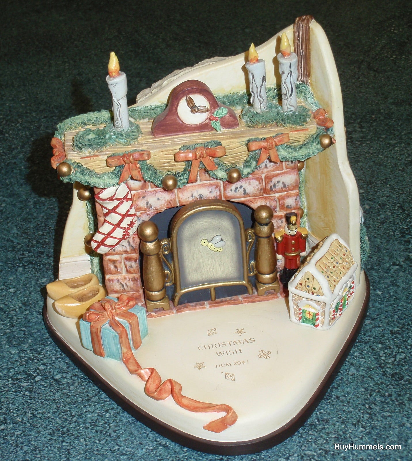 "Christmas Wish" Limited Goebel Hummel Musikfest Collection #1017-D Music Box!