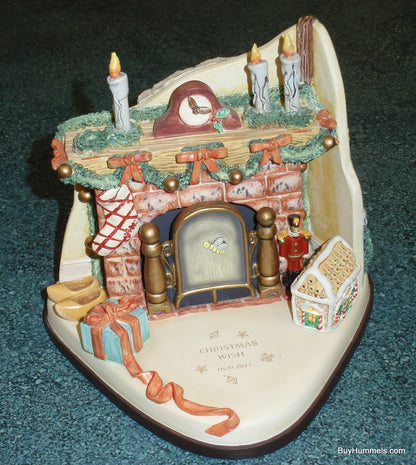"Christmas Wish" Limited Goebel Hummel Musikfest Collection #1017-D Music Box!