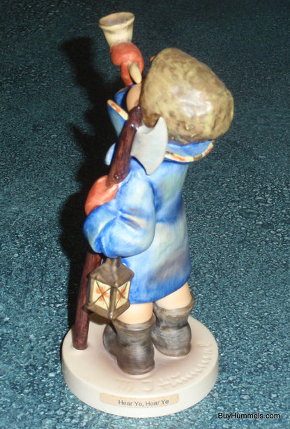 "Hear Ye, Hear Ye" Goebel Hummel Figurine #15/I - LARGE VERSION!