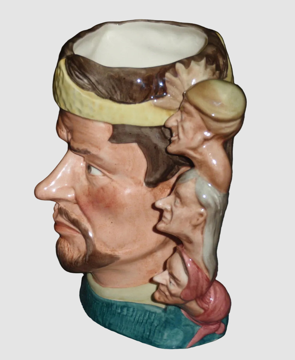 1972年ロイヤルドルトンThe Sleuth シャーロックホームズトビージャグ Legends & Historical Figures | Royal Doulton & Character Jugs