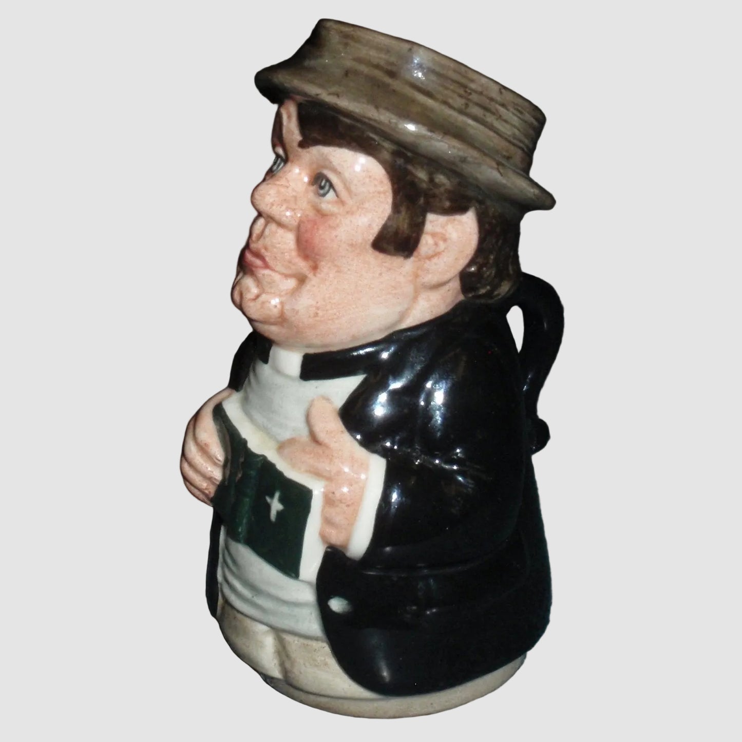 "The Clergyman" Rev. Cassock Royal Doulton Character Toby Jug D6702 (4")