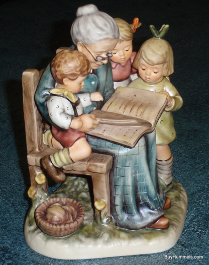 "A Story From Grandma" Hummel Figurine #620 - Grandma Reading To Grandchildren!