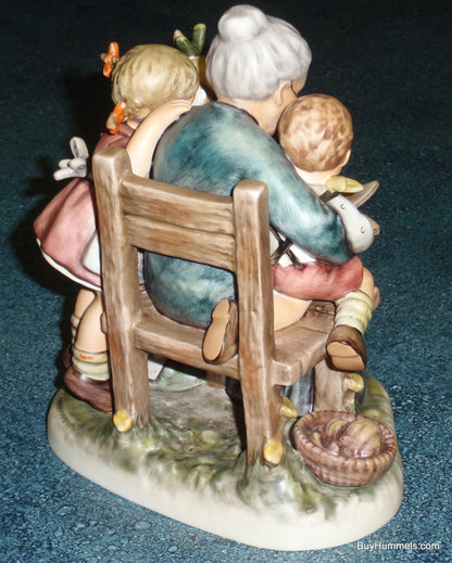 "A Story From Grandma" Hummel Figurine #620 - Grandma Reading To Grandchildren!