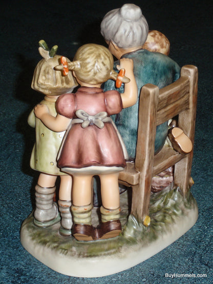 "A Story From Grandma" Hummel Figurine #620 - Grandma Reading To Grandchildren!