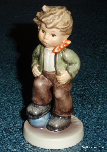 Goebel Hummel 2051/B Let's Play Boy with Soccer Ball Figurine