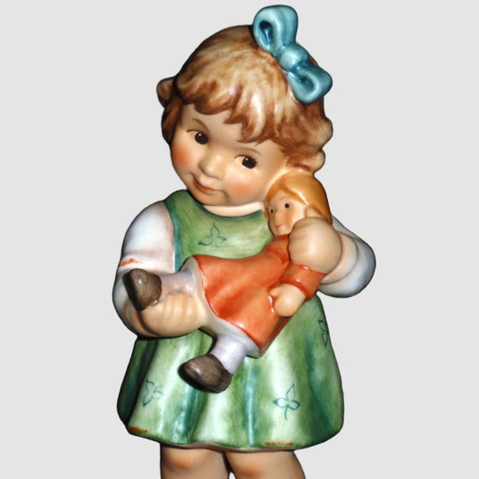 "A Little TLC" Goebel Hummel Figurine #2334/A - Little Girl With Doll - GIFT!