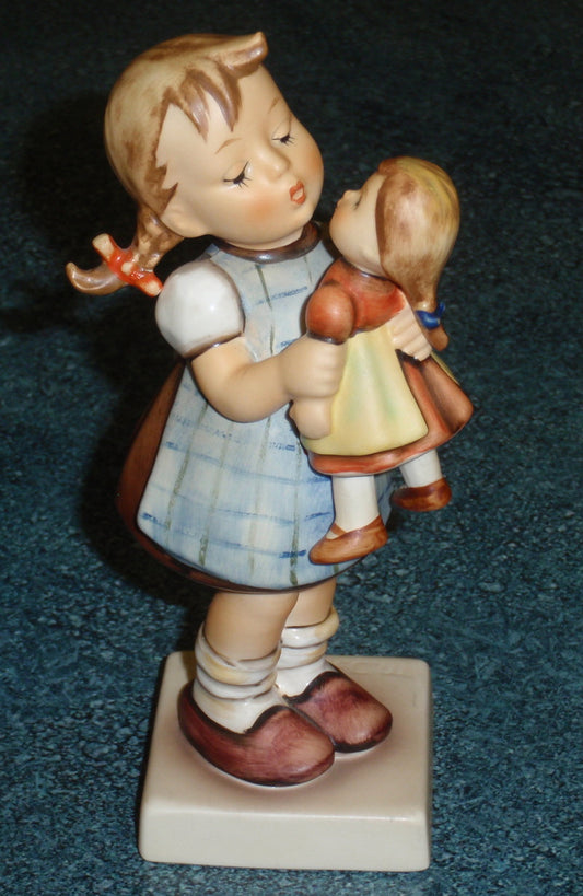 "Kiss Me" Goebel Hummel Figurine #311 Little Girl With Her Doll - GIFT!