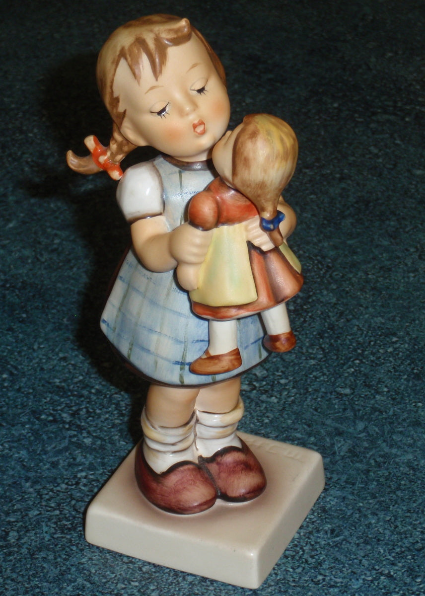 "Kiss Me" Goebel Hummel Figurine #311 Little Girl With Her Doll - GIFT!