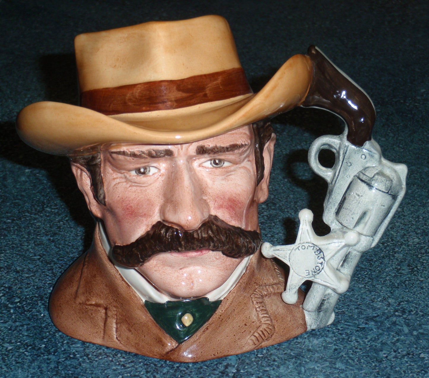 Wyatt Earp Royal Doulton Jug D6711