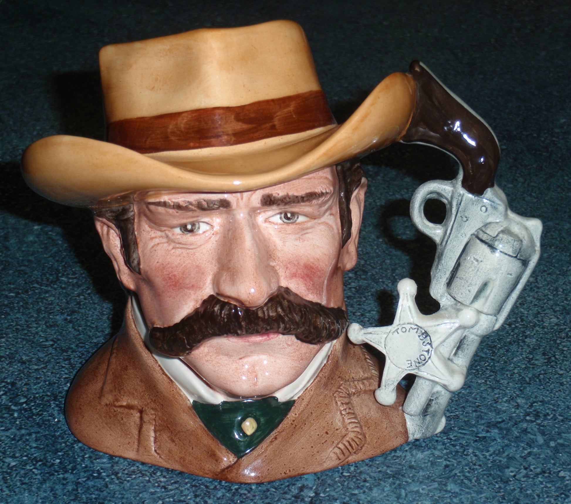 Wyatt Earp Royal Doulton Jug D6711