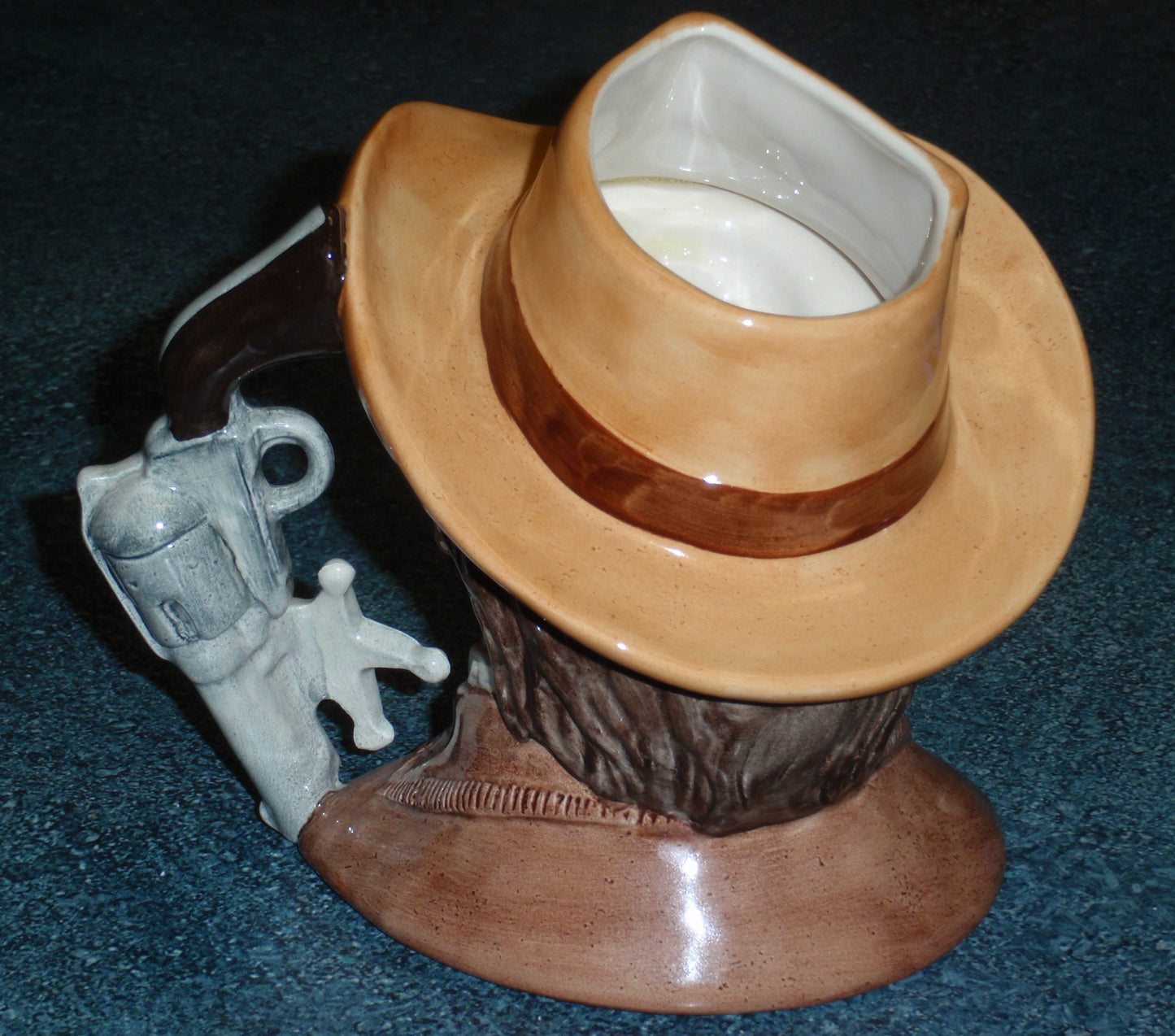 Royal Doulton "Wyatt Earp" Character Jug – D6711 (Wild West Collection)