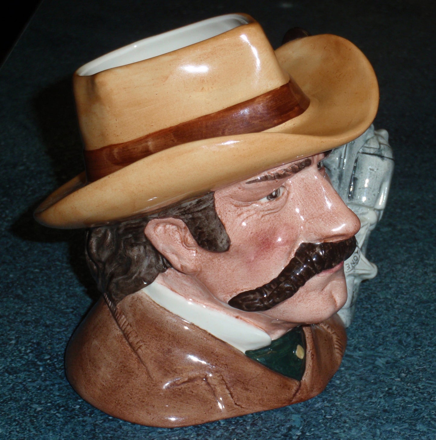 Royal Doulton "Wyatt Earp" Character Jug – D6711 (Wild West Collection)