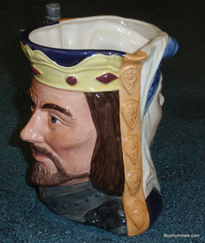 "King Arthur And Guinevere" Royal Doulton Large Character Jug D6836