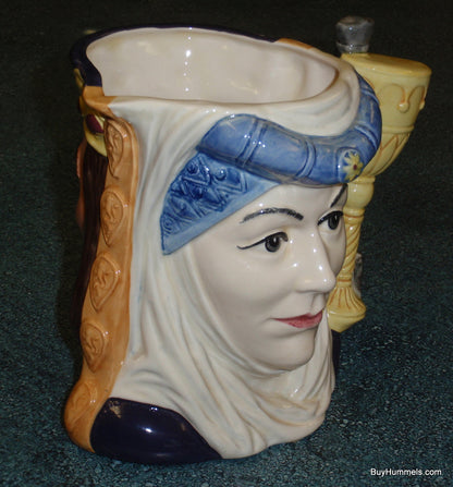 "King Arthur And Guinevere" Royal Doulton Large Character Jug D6836