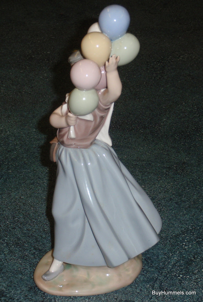 RETIRED Lladro Figurine "Balloon Seller" #5141 Glossy Finish