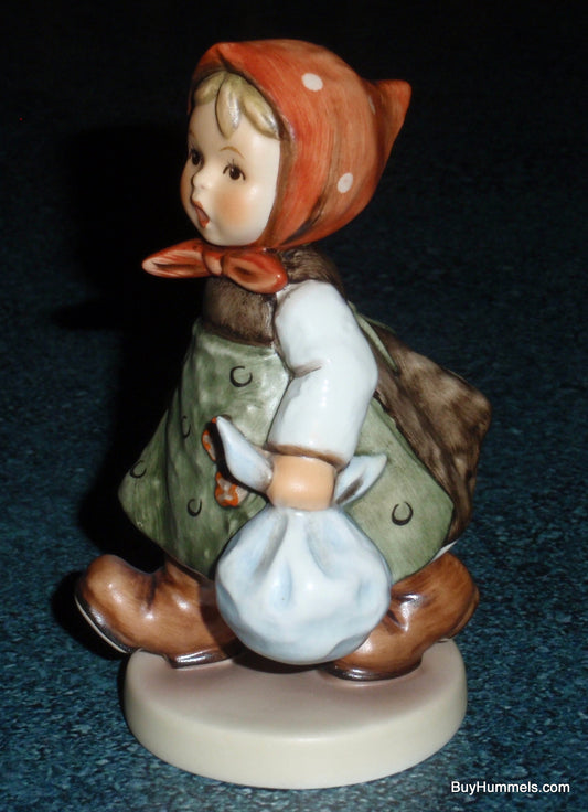 "Grandma's Girl" Goebel Hummel Figurine #561 - Little Girl On The Way To Grandma's House!