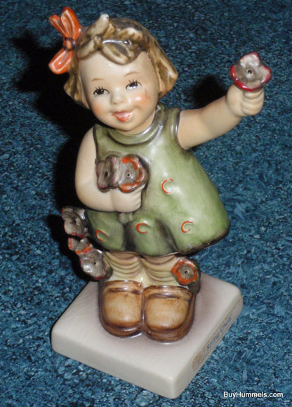 "Spring Cheer" Goebel Hummel Figurine #72 - Collectible Gift - Little Girl With Flowers In Her Hands!