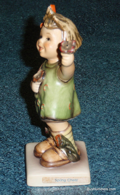 "Spring Cheer" Goebel Hummel Figurine #72 - Collectible Gift - Little Girl With Flowers In Her Hands!