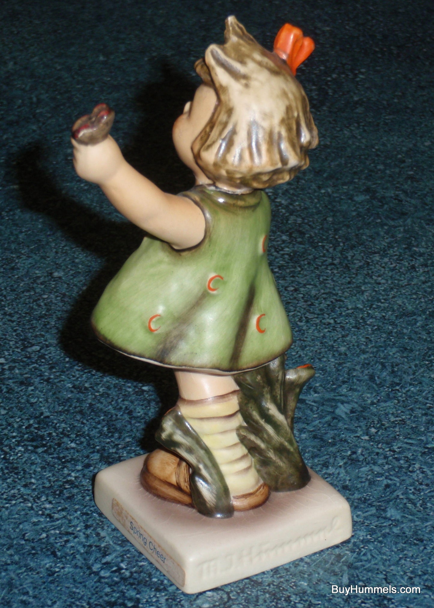 "Spring Cheer" Goebel Hummel Figurine #72 - Collectible Gift - Little Girl With Flowers In Her Hands!