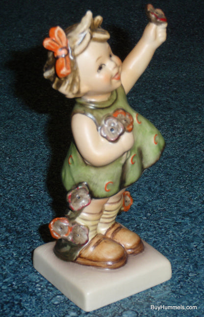 "Spring Cheer" Goebel Hummel Figurine #72 - Collectible Gift - Little Girl With Flowers In Her Hands!