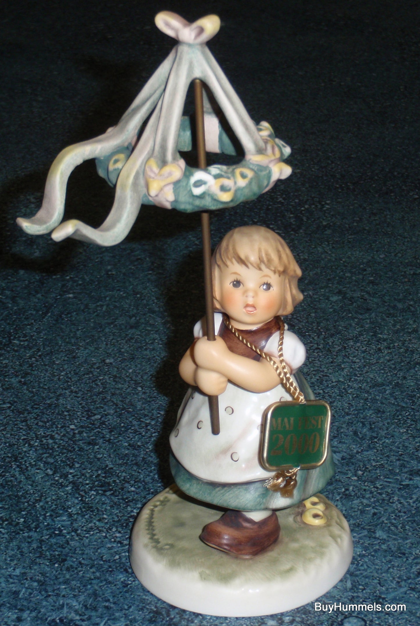 "May Dance" Goebel Hummel Figurine #791 - Girl with Maypole (Millennium Edition)