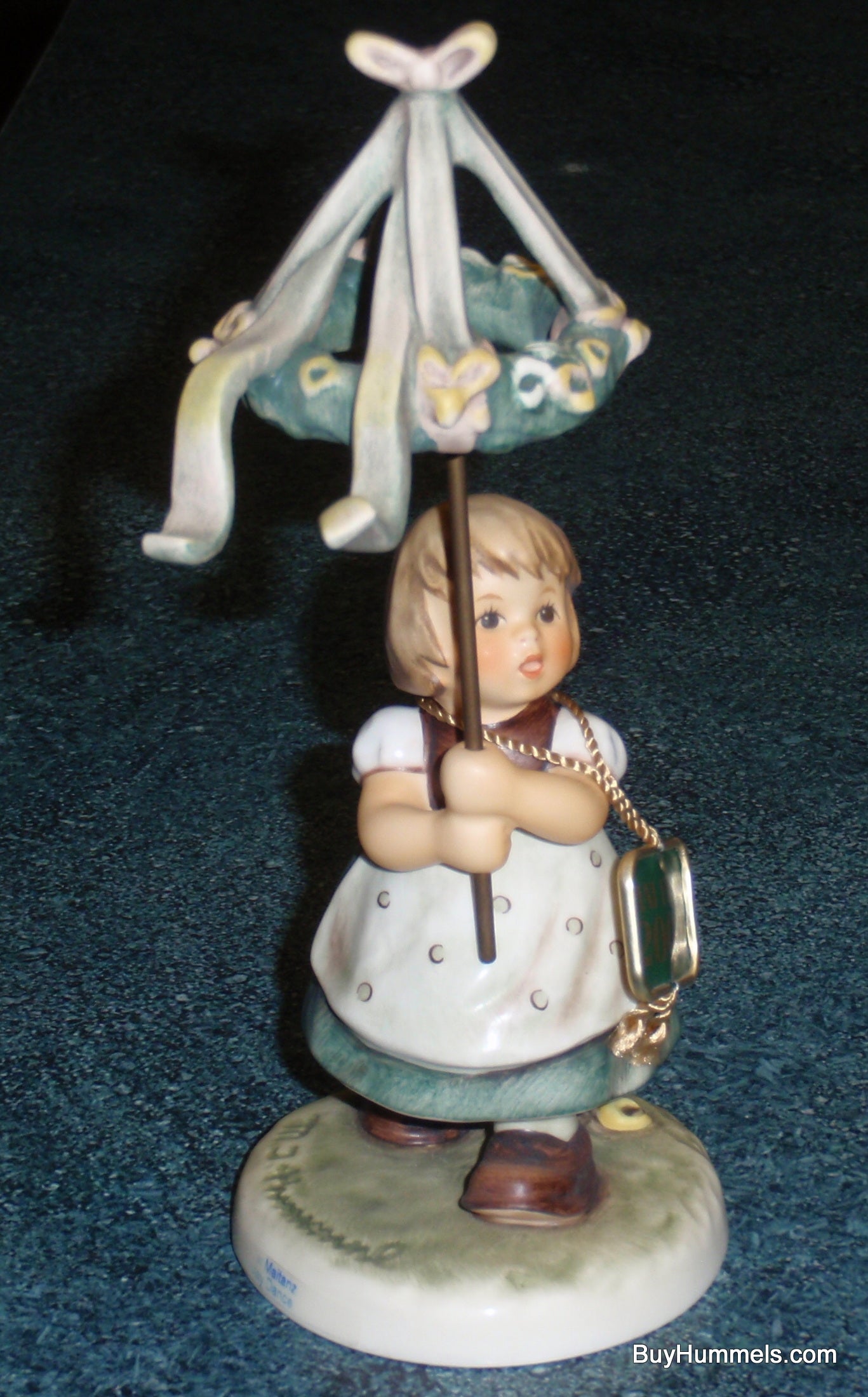 "May Dance" Goebel Hummel Figurine #791 - Girl with Maypole (Millennium Edition)