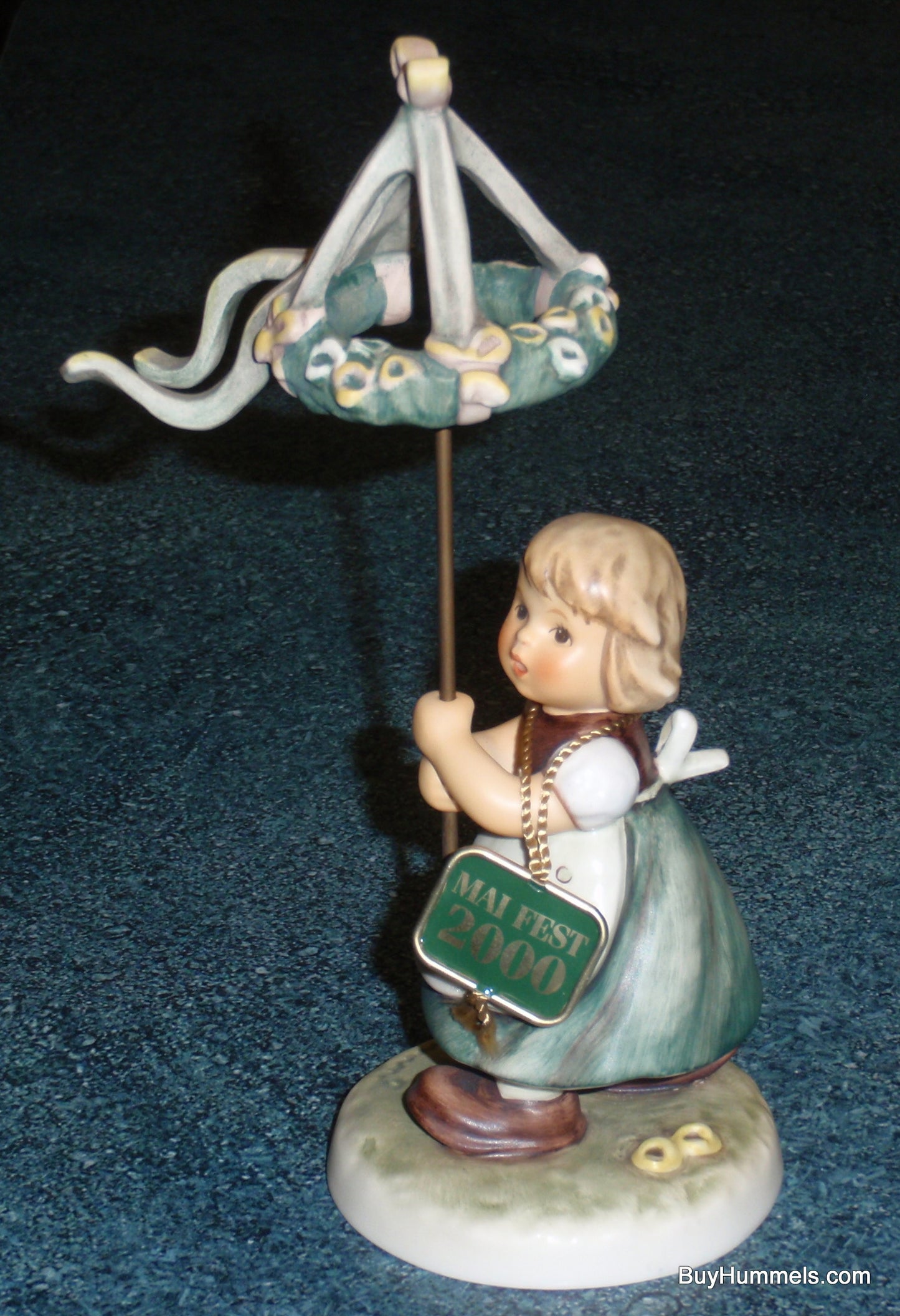 "May Dance" Goebel Hummel Figurine #791 - Girl with Maypole (Millennium Edition)