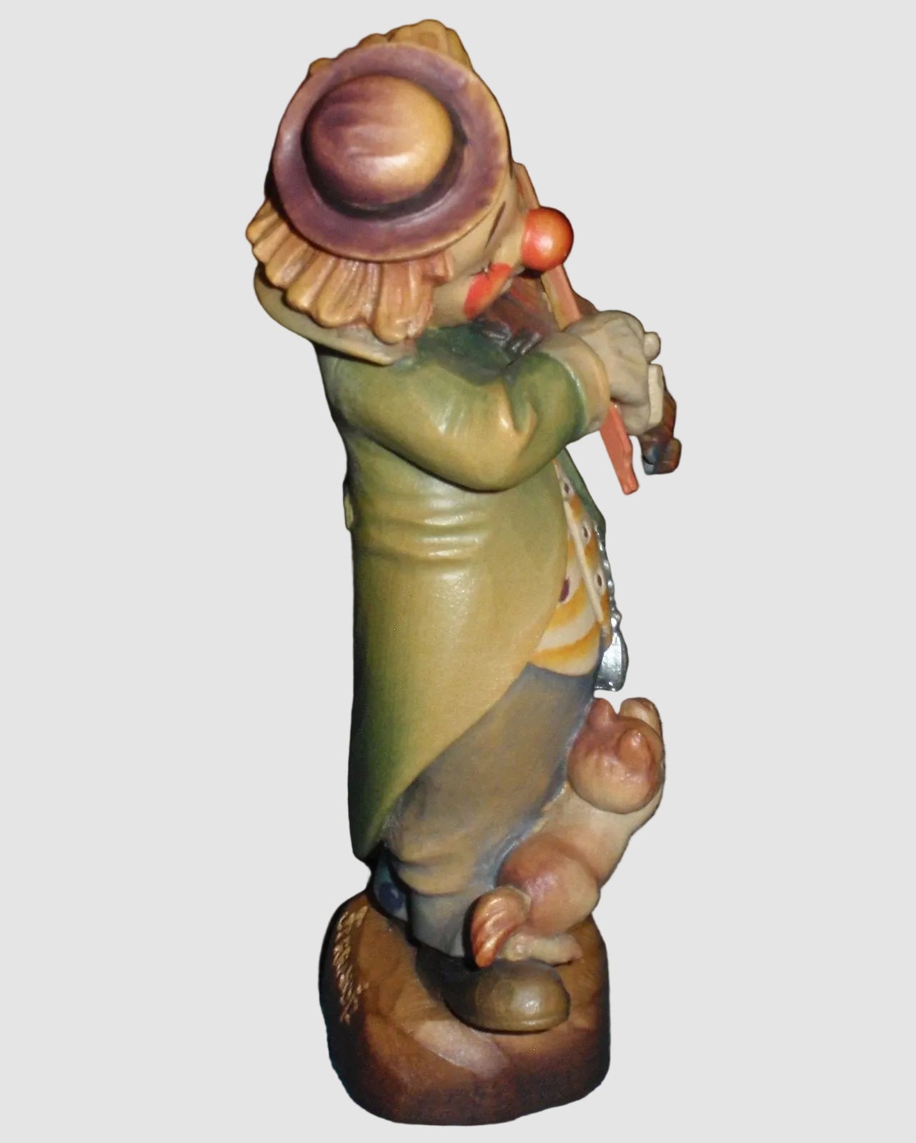 "Circus Serenade" ANRI Woodcarving Figurine #55560 - Signed Ulrich Bernardi (6")