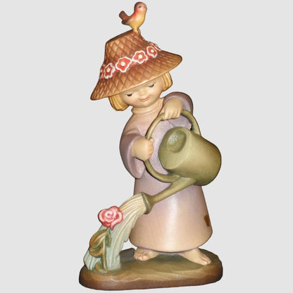 "The Gardener" ANRI Woodcarving Figurine - Artist Proof Signed Bernardi (7")