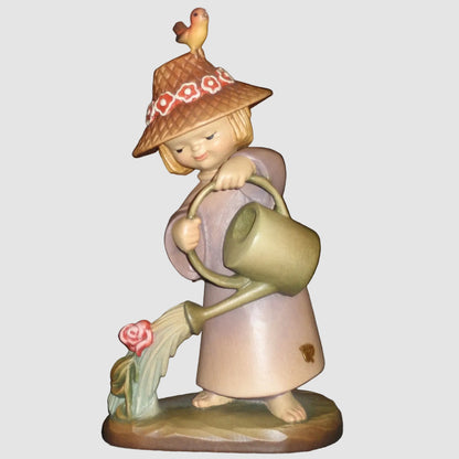 "The Gardener" ANRI Woodcarving Figurine - Artist Proof Signed Bernardi (7")