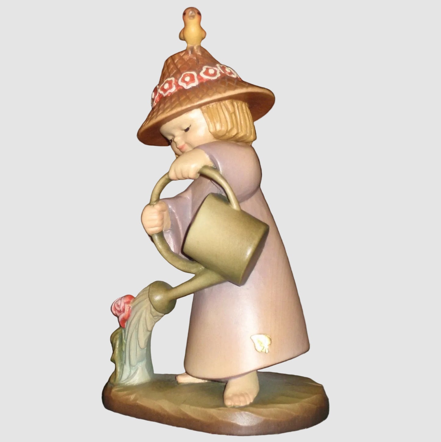 "The Gardener" ANRI Woodcarving Figurine - Artist Proof Signed Bernardi (7")