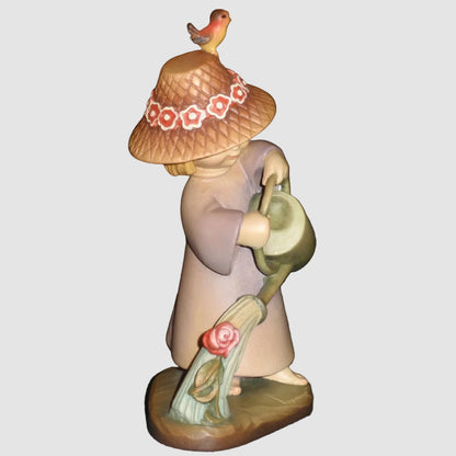 "The Gardener" ANRI Woodcarving Figurine - Artist Proof Signed Bernardi (7")