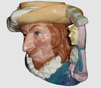 "Scaramouche" (Colourway) Royal Doulton Large Character Jug D6814